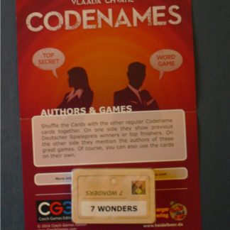 Codenames: Authors & Games